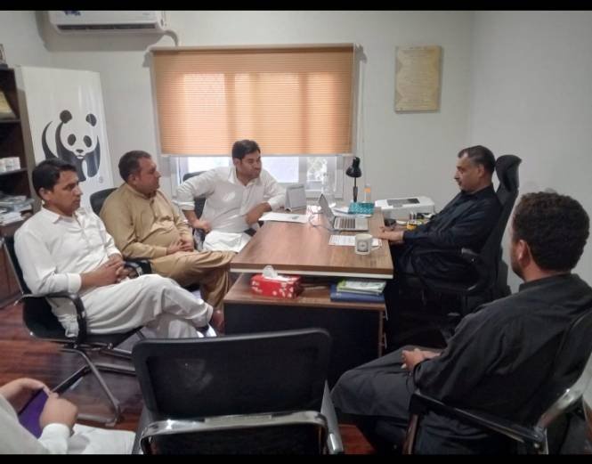 Meet with Regional Head of WWF Gilgit-Baltistan